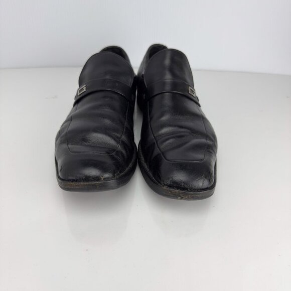 GUCCI VTG Loafers Dress Leather Authentic Costume Shoes Sz 5.5 - Picture 5 of 12